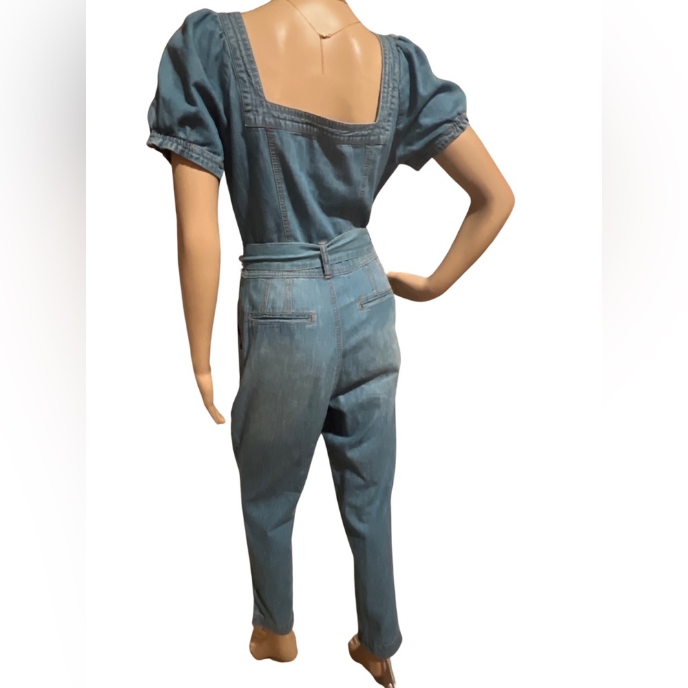 Anthropologie denim Jumpsuit - Picture 6 of 7